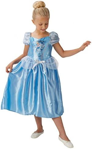Rubies Official Licenced Disney Fairytale Cinderella Princess Fancy Dress (Large - Ages 7-8)