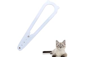 ZHONGLEFA Cat Door Holder Latch Pet Door Latch Interior Cat Door Cat Door Buddy and Baby Gate Latch for Pet Dog Cat White