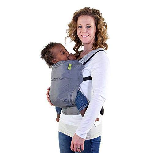 Boba Air Grey - Marsupio Porta Bebe Ergonomico Neonato da Viaggio Ultra Leggero