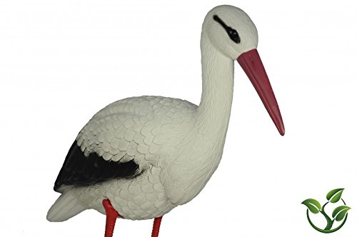 Gartenfigur Storch Gartendekoration 78cm - 2