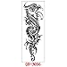 Produktbild tzxdbh 3Pcs-Full Arm Tattoo Aufkleber Arm Tattoo Aufkleber Wasserdicht Tattoo Sticker Tattoo 3Pcs-22