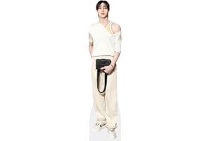 CELEBRITY CUTOUTS Bang Chan (White Outfit) a grandezza naturale