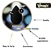 VMAGIC 4PCS Premium MICRO Makeup Sponge Beauty Sponge Blender for Applicator, Foundation and Highlight (4-Black)