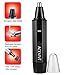 ACEVIVI Professional Wet/Dry Nose Ear and Facial Hair Trimmer with LED Light - Salon Grade Micro-Groomer