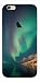 Produktbild MPPK-Hamburg ® Apple iPhone ® 6 Plus / 6s Plus 5,5 Zoll Schutz Hülle - Case in wunderschönem Design – Stabiles / transparentes PC - Aurora Borealis dark Green
