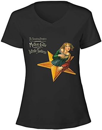 Golden dosa The Smashing Pumpkins Mellon Collie Woman's T Shirts V Neck