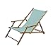 Produktbild Jan Kurtz Maxx Deckchair Liegestuhl, meerblau Bezug 100% Polyacryl BxHxT 64x98x112cm Gestell Teak massiv