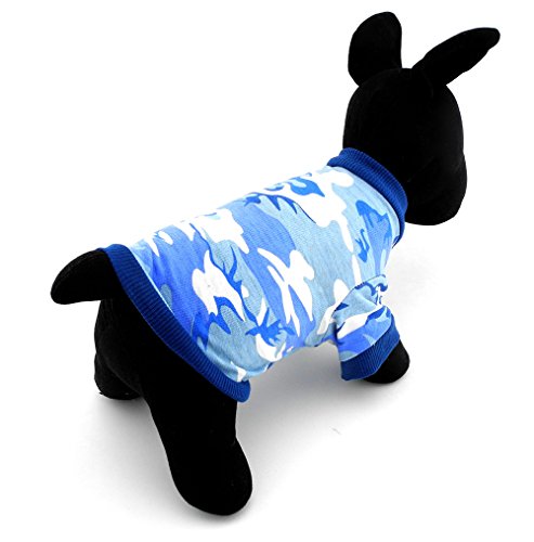 SMALLLEELUCKYSTORE-100-Cotton-Camo-Shirt-Camouflage-T-shirt-Tee-Pet-Clothes-for-Small-Dog-Cat-Blue