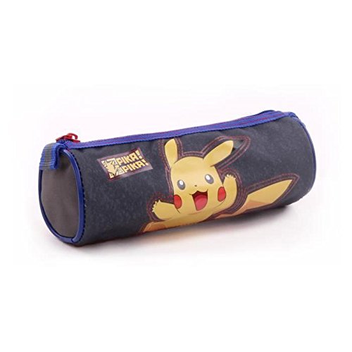 Preisvergleich Produktbild Pokemon Pika Pika Federmäppchen – 7 cm – Grau