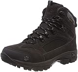 Absatzform : Flach Jack Wolfskin All Terrain 8 Texapore Mid W, wasserdichte & atmungsaktive Wanderschuhe für Damen, Outdoor Schuhe mit schnelltrocknendem Futter, leichte Wanderschuhe