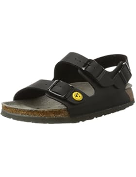 BIRKENSTOCK Unisex-Erwachsene Milano Birko-Flor Esd Riemchensandalen