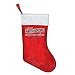 Produktbild FAFANIQ Christmas Stocking, Classic I'm Not Anti-Social I'm Selectively Pleuche Xmas Stocking for Kids Gift Bags with Cuff