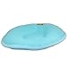 Dianoo Baby Circle Pillow - Soft 100% Pure Cotton Baby Prevent Flat Head Pillow Shaped Sleeping Support Pillow - Blue