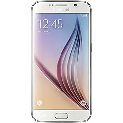 Samsung Galaxy S6 Smartphone débloqué 4G (5.1 pouces - 32 Go - Android 5.0 Lollipop) Blanc (import Allemagne)