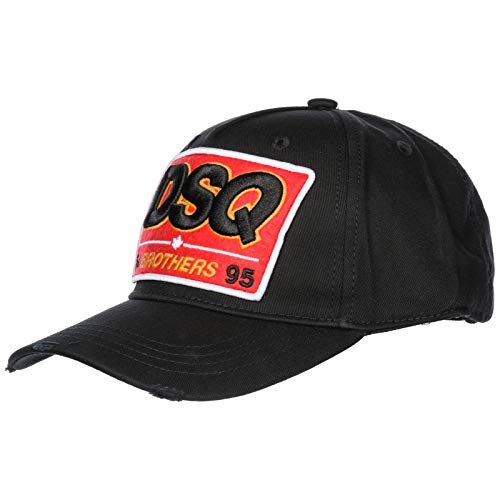 Preisvergleich Produktbild Dsquared2 cappello berretto verstellbar Original DSQ Brothers Schwarz