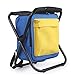 Produktbild DWhui Faltbarer Fishing Chair, Portable Rucksack Stuhl mit Fabric Cooler Bag, Soft Sided Cooler Chair für Outdoor-Wanderveranstaltungen Beach Fishing Camping
