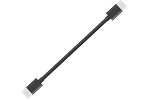 IENZA 12INCH Short SC16 SC22 USB C to USB C (Both USB C) for Rode VideoMic GO II, Wireless GO II, Compatible with iPhone 15, McBook, PC, Laptop, Samsung & Other Smartphones with USB-C Port (See Pictures)
