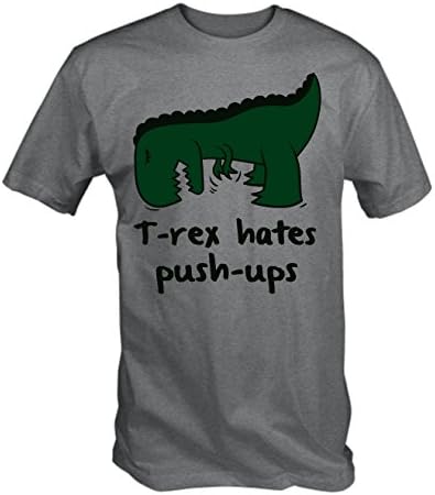 T Rex Hates Push Ups T Shirt