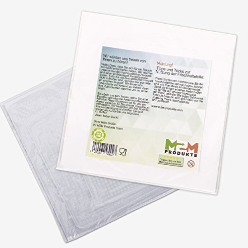 Wiederverwendbare Premium Frischhaltefolie – Die Silikon Folie für die Frische – *Nachhaltig und umweltschonend* -Silikon Abdeckung für jegliche Küchenutensilien- *BPA frei ideal auch als Fresh Deckel* - 6