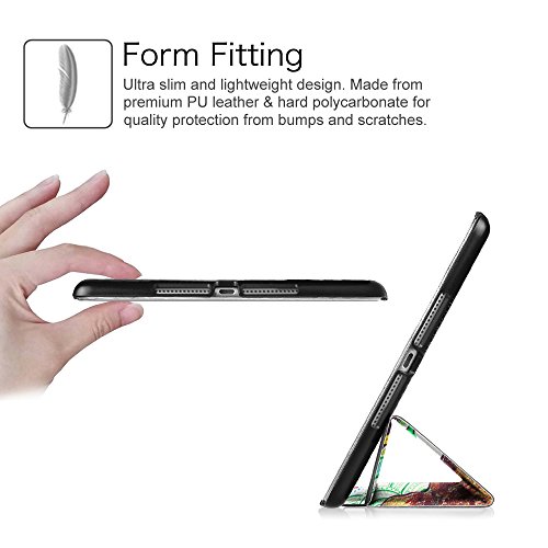 Fintie iPad Air 2 Hülle – Ultradünn Superleicht Smart Cover Schutzhülle Tasche Case mit Ständer und Auto Sleep / Wake Funktion für Apple iPad Air 2 (iPad 6 6th Generation), Liebesbaum - 8