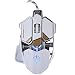Produktbild QinMM Gaming Maus, LUOM G10 4000 DPI Verstellbare Gaming Maus Mäuse USB Optischl Pro Gamer (Weiß)