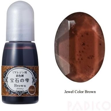 Padico brown liquid coloring for UV Resin from Japan