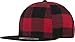 Produktbild Flanell Snapback Skater Cap karo kariert Muster Snapback Hut Mütze Kappe Herren Damen Streetwear Kopfbedeckung Accessoires Trend Fashion