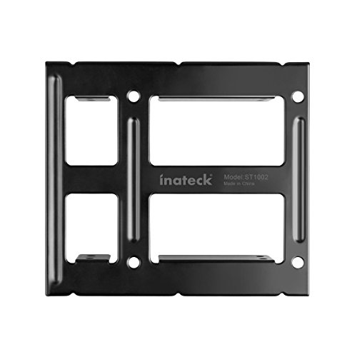Inateck Adaptador bah  a 2 x 2 5 a 3 5  HDD o SSD  marco HDD duplex interno optimizado  soporte adaptador  herramienta inclu  das  cables y accesorios