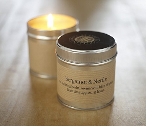 St Eval Candle - Vela en lata, aroma de bergamota y ortiga