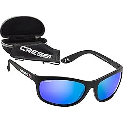 Cressi Rocker - Gafas polarizadas desol para hombre, cristales polarizados 100% anti-UV