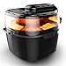 Produktbild VPCOK Heißluftfritteuse, XXXXL, für 4-7 Personen, mit digitalem Display, Fritteuse ohne Öl, Inkl. 7 Zubehör (1200W, 8,8 Kg, 10L, MEHRWEG)