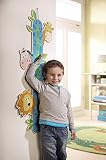 HABA 7630 Messlatte Zoo Sperrholz, 96 x 38 cm, blau - 2