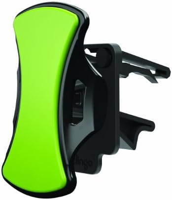 Clingo Universal Car Vent Clip On  Mobile Mount For Hands Free Driving - Green