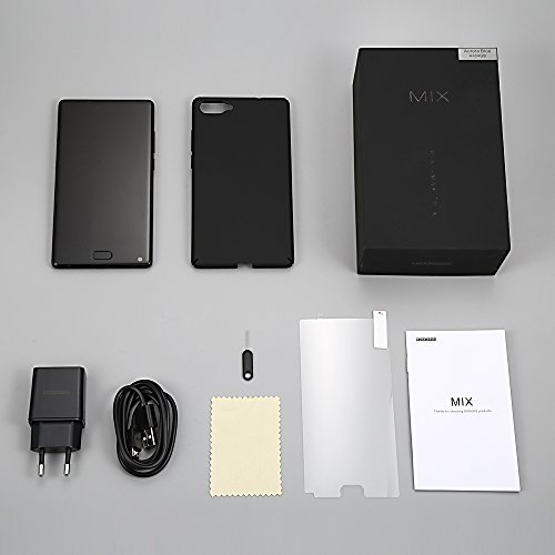 Doogee MIX 13,97 cm (5,5 Zoll) Smartphone (6GB RAM 64GB ROM Android 7.0 4G Helio P25 Octa-Kern 2,5 GHz MetallgehÃ¤use BerÃ¼hrungssensor Front- und Doppel RÃ¼ckkameras) Blau