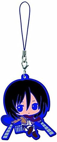 Attack on Titan 2017 Season 2 Rubber Mascot Phone Charm~Mikasa Ackerman