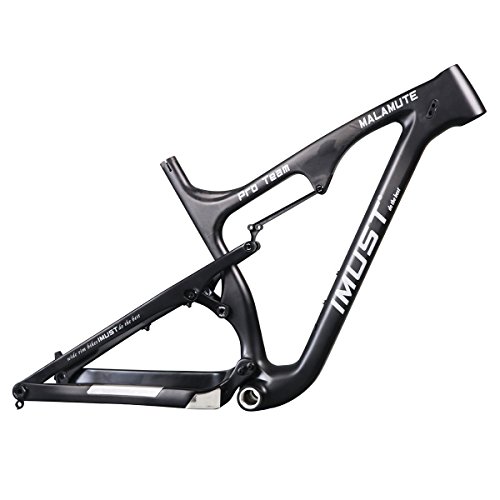 Buy IMUST Malamute Carbon Fat Bike Full Suspension Frame UD Matt Gray