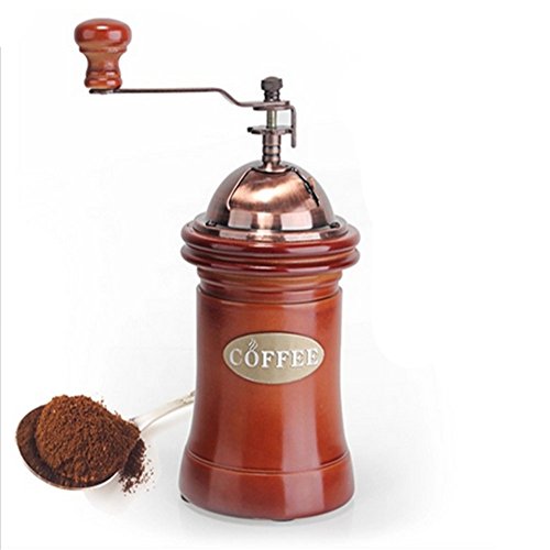 Hand Coffee Grinder Manual Coffee Grinder Dust Chamber Extra Large Capacity