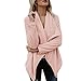 Produktbild ABsoar Mantel Damen Jacke Frauen Klage Beiläufige Cardigan Lange Hülsen Coat Geöffnete vordere Wollpullover Mantel Jacken Wolljacke