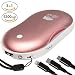 Produktbild BearPOWER USB-Handwärmer 3 in 1 Powerbank Taschenlampe Massagegerät wiederaufladbarer Akku, Rose Gold