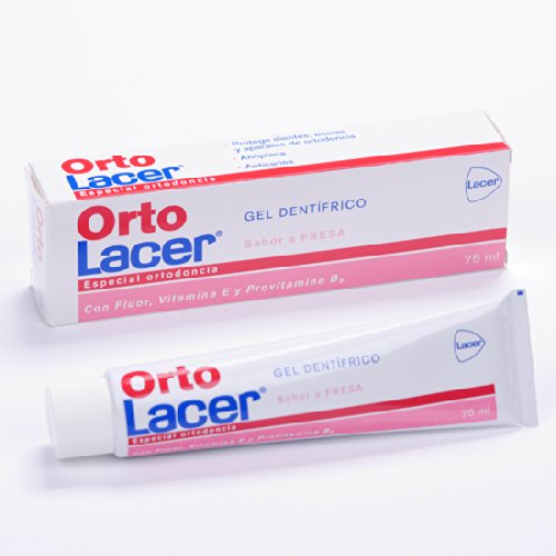 LACER Ortolacer Gel Dental Sabor Fresa 75 ml