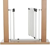Impag Türschutzgitter Treppenschutzgitter 62 – 212 cm selbstschließend – zum Klemmen – ohne Bohren Swing + 10 Weiß - 3