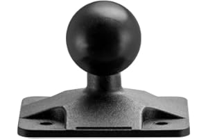 ARKON Mounts 4 Hole AMPS to 25mm Rubber Ball Adapter for Robust Mount Series APAMPS25MM