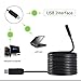 Produktbild YKS Endoskop Drahtkamera 1/9 CMOS VGA 7mm Objektiv-TouchSmart USB 6 LED Justierbares 7M Kabel 640 * 480 USB2. 0 / 1.1 Schwarzes