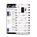 Produktbild HULI Design Case Hülle für Samsung Galaxy S9 Handy im rosa Anker Design - Handyhülle aus TPU Silikon - Schutzhülle klar im maritim Muster Kreuzfahrt Anchor - Transparent und Slim für Dein Smartphone