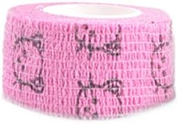 Pet Elastic Vet Wrap Waterproof Self Adherent Bandage 2#