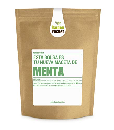 Garden Pocket - Kit de Cultivo de MENTA - Bolsa Maceta
