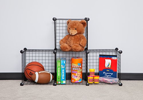 Iris Lager-Stand-Praktisches-Steck-Schwerlastregal, 4 Würfel, 531139 - 4