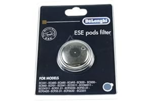 SERVICE_PARTS Filter E.S.E Pod One Cup Filtro Uno For Delonghi Automatic Cappuccino Coffee Machines EC331 EC680 EC685 EC695 EC820 EC850 EC860 ECF01 ECI341 ECO311 ECP3220 ECP31 ECP33 ECP35 ECP3630 ECZ351 5513281011