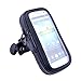Price comparison product image Alxcio Waterproof Bicycle Mount Motorbike Phone Holder PU Leather Case for Apple iPhone 6s Plus, iphone 6S, Samsung Galaxy S6 Edge, S6, Note 3 Device Up to 5.5 Inches