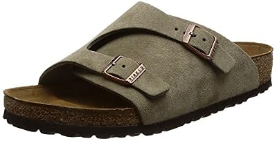 Birkenstock Zürich 50463, Chaussures Mixte Adulte - Taupe, 40 (étroit) EU
